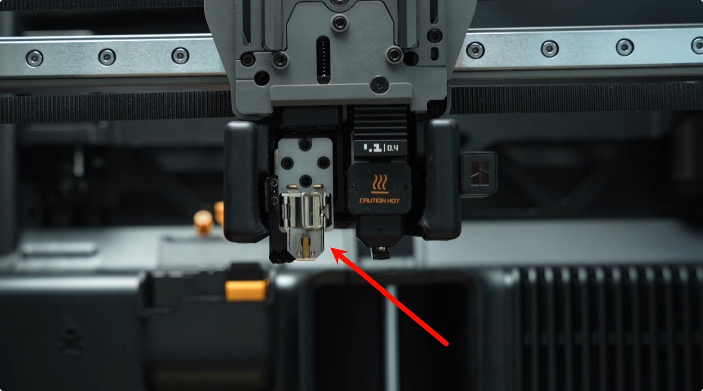 Remove left hotend